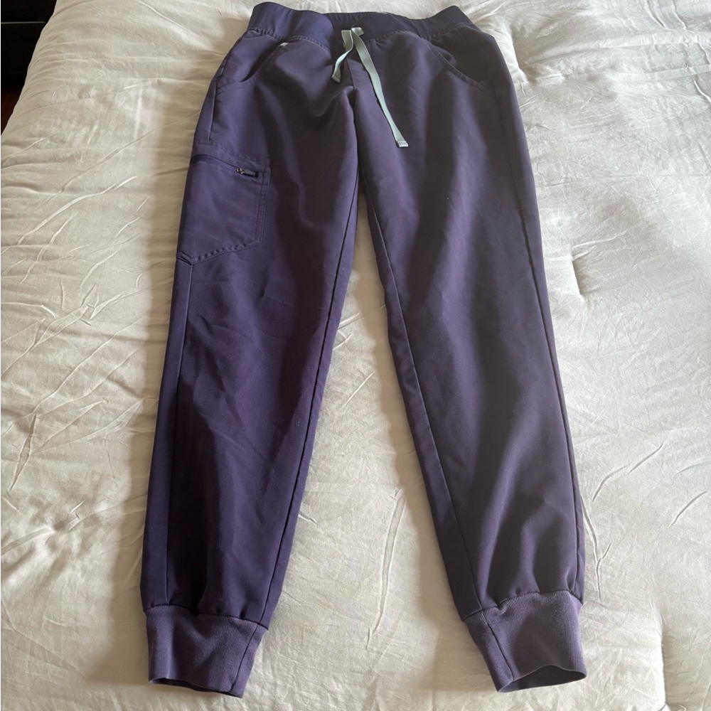 Figs scrubs women Purple Jogger Pants